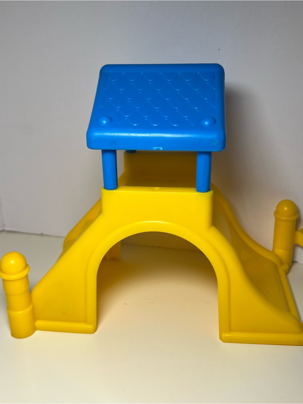 Fisher Price Little People School Playground Slide Playhouse Structure Yellow